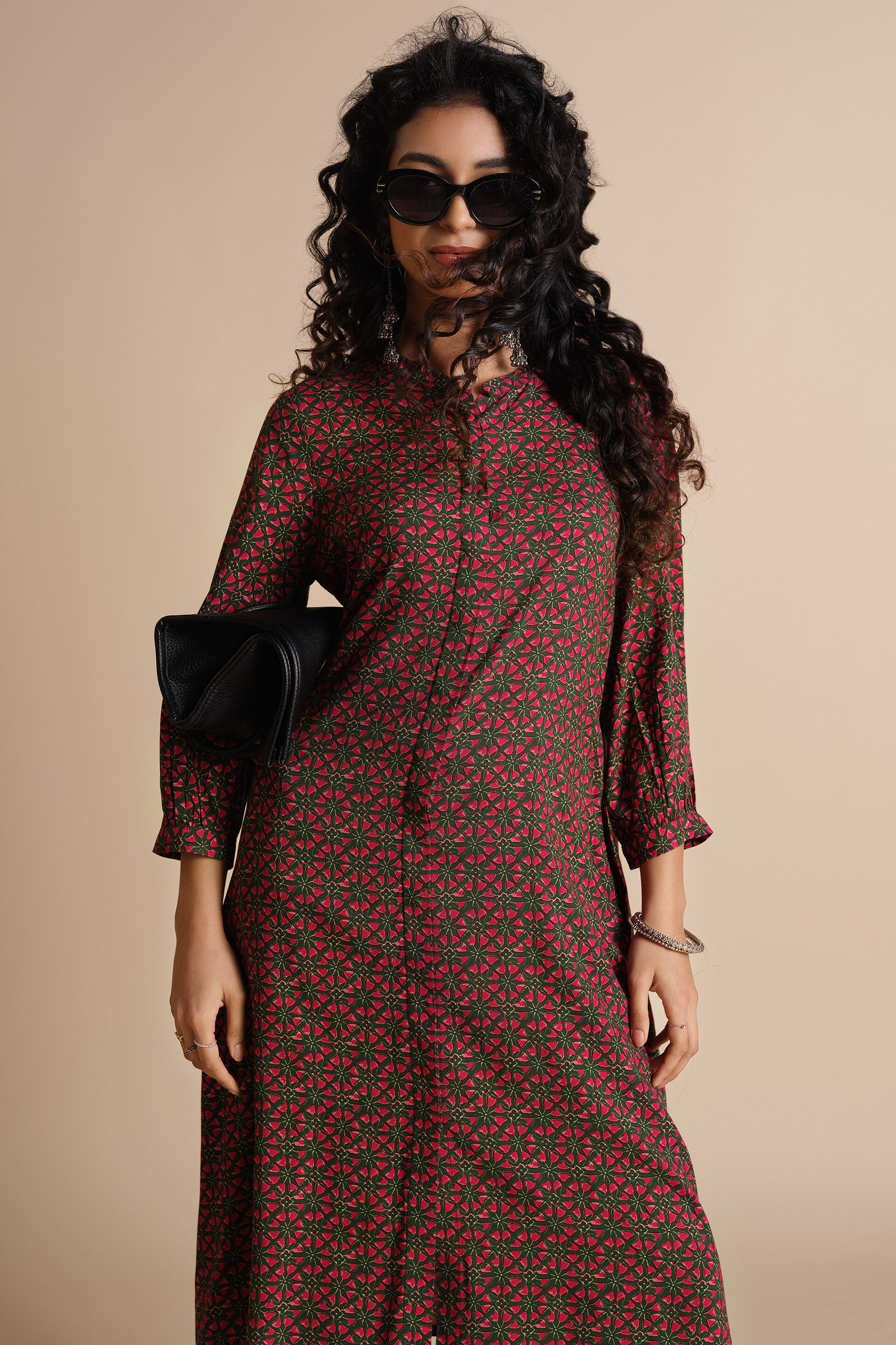 Rubaroo Kurta, Green, image 3